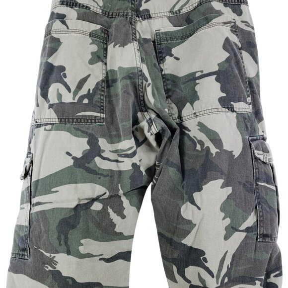 Wrangler Camo Cargo Pants Mens Size 36x30 Relaxed Fit Outdoor Wear - Picture 4 of 11